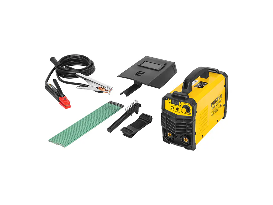 Soldadora inversora, 160 A, Bi-voltaje 127/220 V, Pretul