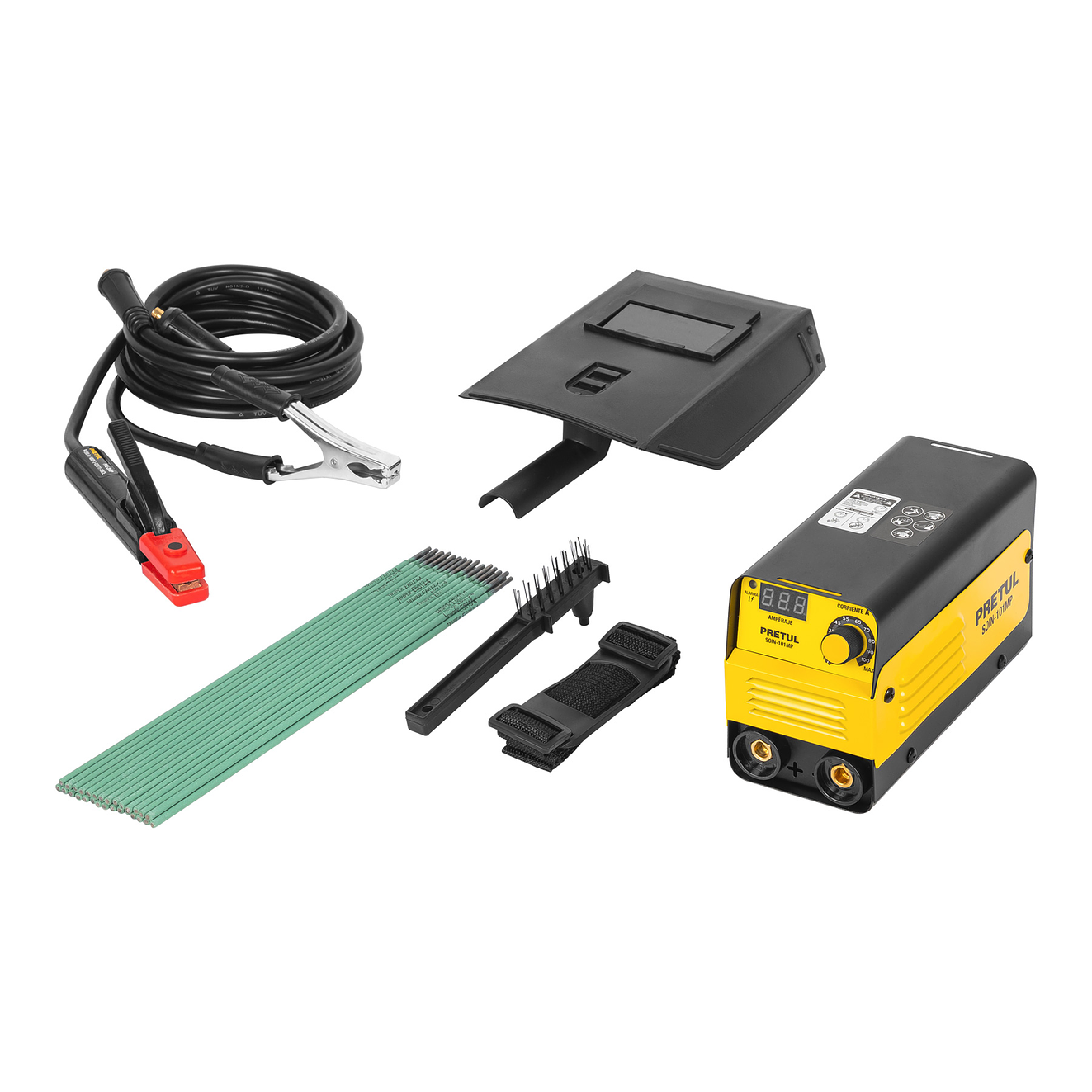 Soldadora inversora mini, 100A, 127V, Pretul