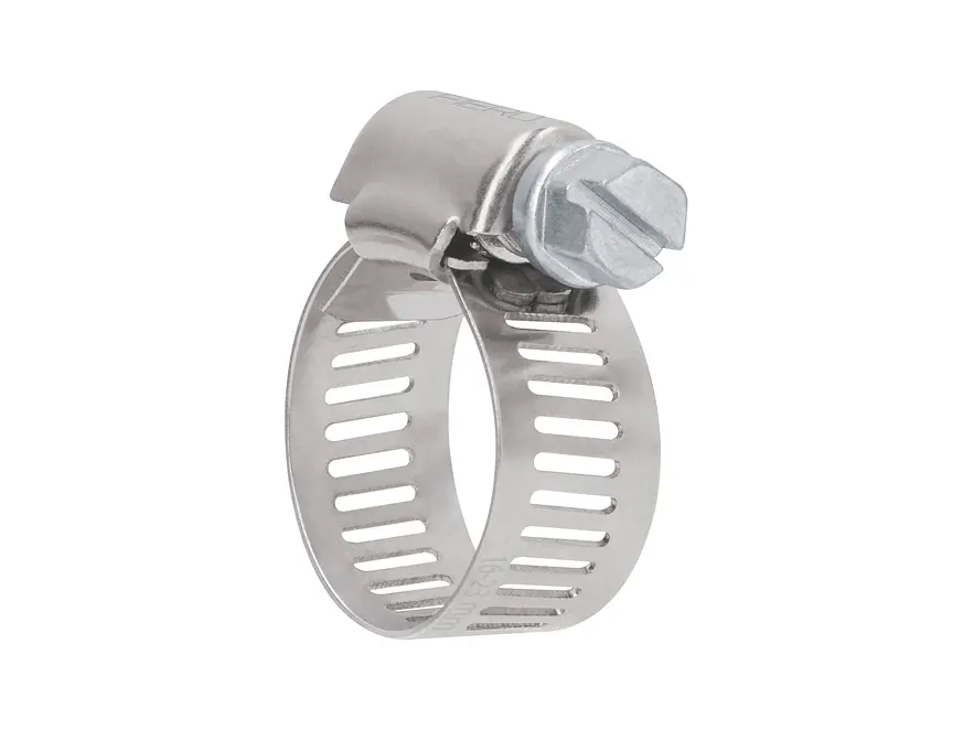 Abrazadera reforzada, acero inox #8, 5/8