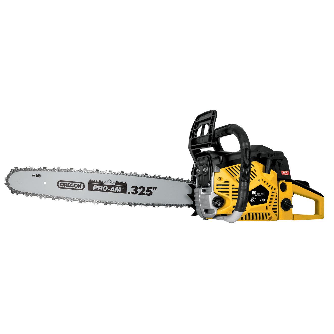 Motosierra a gasolina, motor 60 cc, barra 20', Pretul