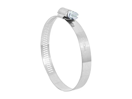 Abrazadera reforzada, acero inox #44, 2-5/8