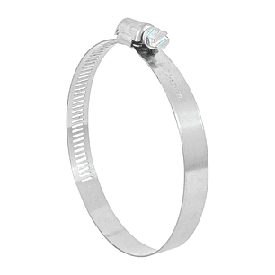 Abrazadera reforzada, acero inox #52, 2-13/16