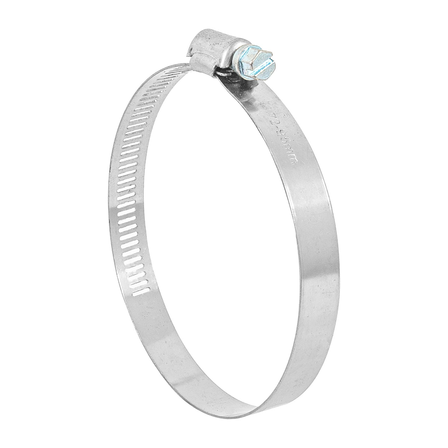 Abrazadera reforzada, acero inox #52, 2-13/16