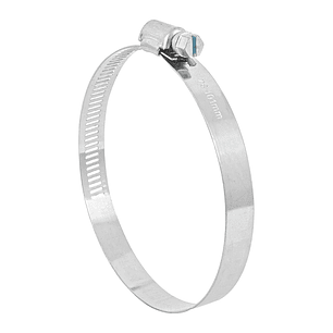Abrazadera reforzada, acero inox #56, 3-1/16
