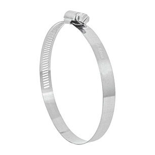 Abrazadera reforzada, acero inox #60, 3-5/16