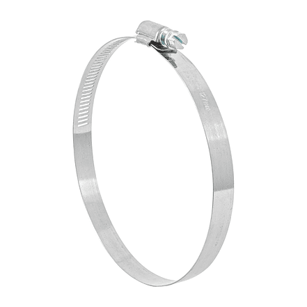 Abrazadera reforzada, acero inox #72, 4-1/8