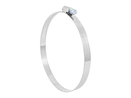 Abrazadera reforzada, acero inox #80, 4-5/8