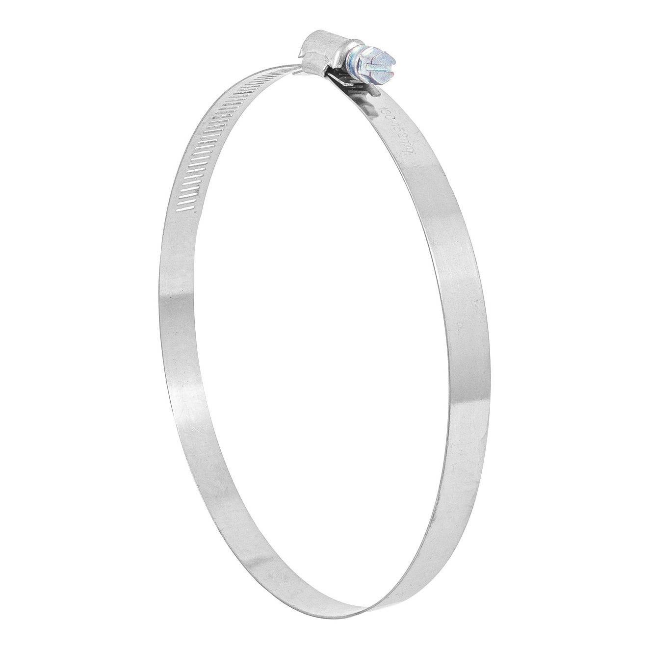 Abrazadera reforzada, acero inox #88, 5-1/8