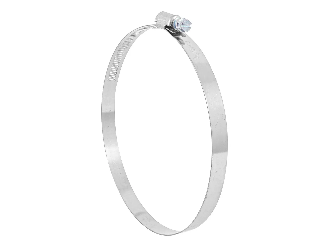 Abrazadera reforzada, acero inox #88, 5-1/8