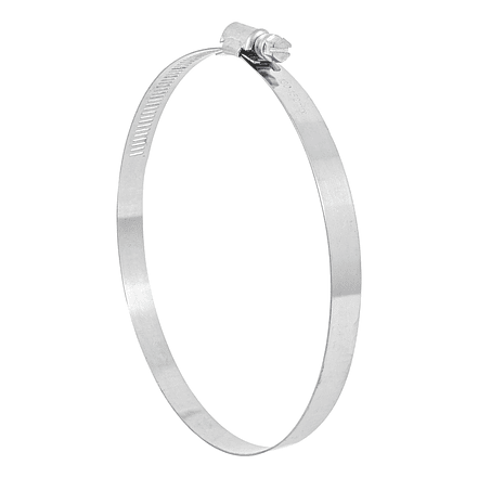 Abrazadera reforzada, acero inox #88, 5-1/8