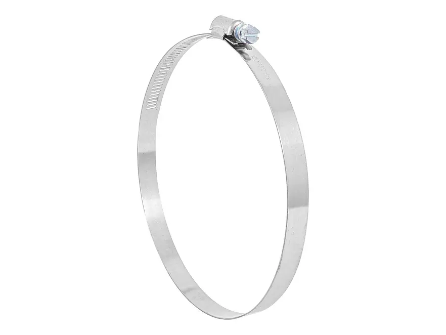 Abrazadera reforzada, acero inox #88, 5-1/8