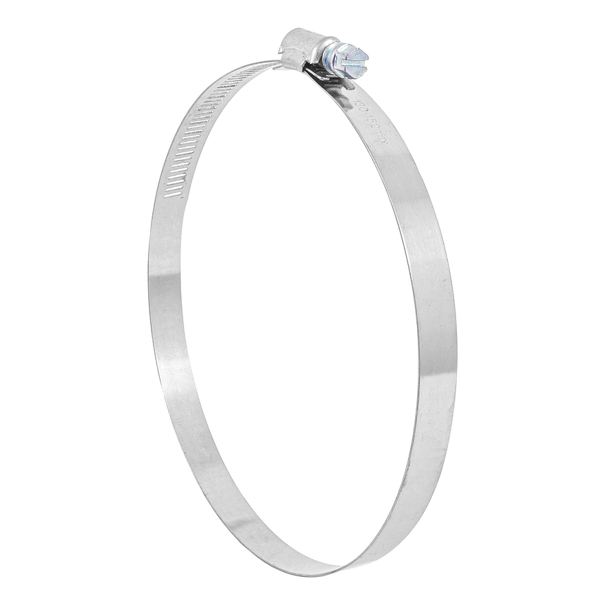 Abrazadera reforzada, acero inox #88, 5-1/8