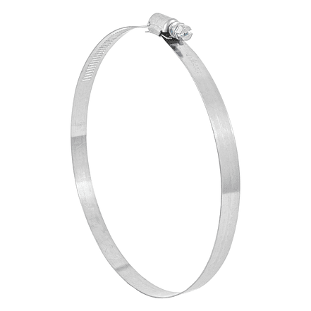 Abrazadera reforzada, acero inox #96, 5-9/16