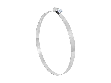 Abrazadera reforzada, acero inox #104, 6-1/8