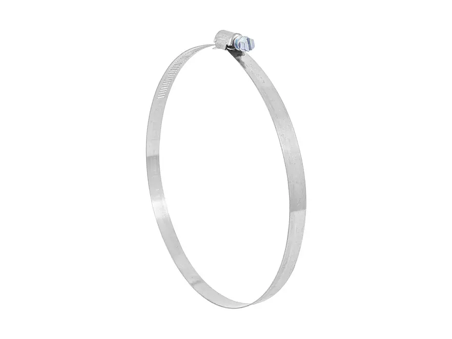Abrazadera reforzada, acero inox #104, 6-1/8