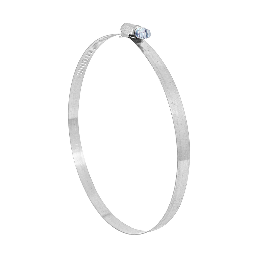 Abrazadera reforzada, acero inox #104, 6-1/8