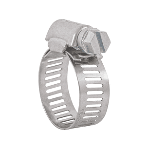 Abrazadera reforzada, acero inox #7, 9/16