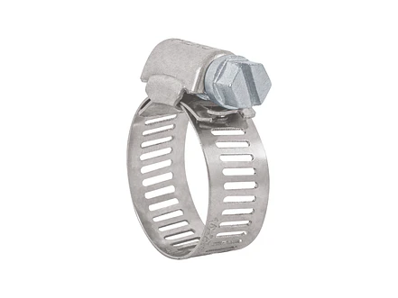 Abrazadera reforzada, acero inox #7, 9/16