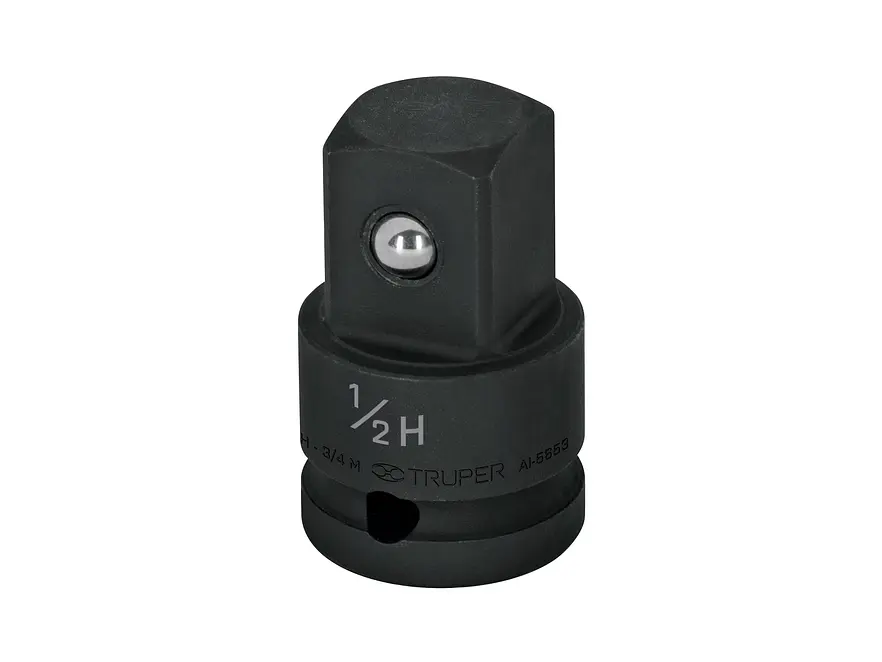 Adaptador de impacto 1/2' H x 3/4' M TRUPER 100907 - Envío a todo Colombia | aztools.co