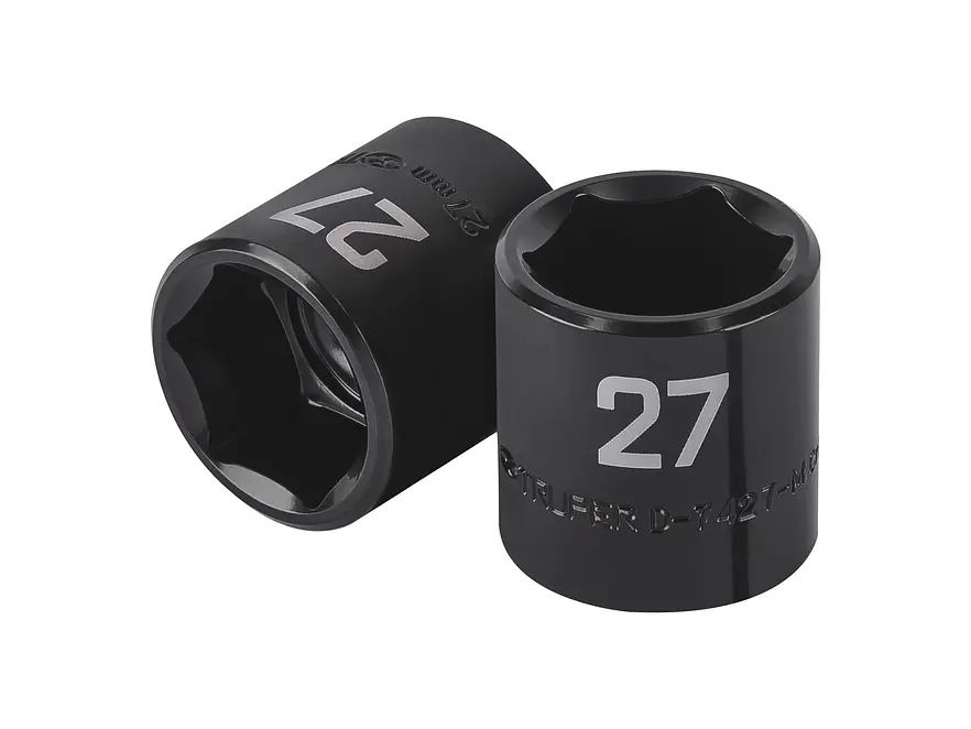 Dado de impacto de 27mm, 6 puntas, cuadro 1/2'