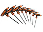 Juego de 8 llaves torx mango T Truper 100935, T9-T40