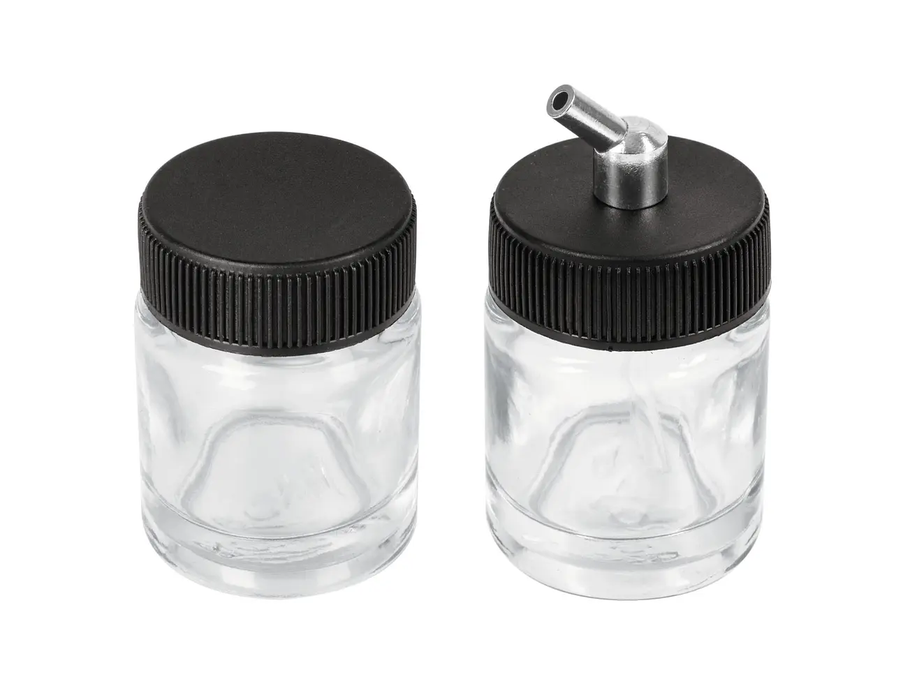 Juego de vasos de repuesto para aerógrafo AERO-8, 2 piezas