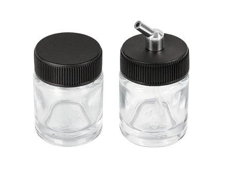 Juego de vasos de repuesto para aerógrafo AERO-8, 2 piezas