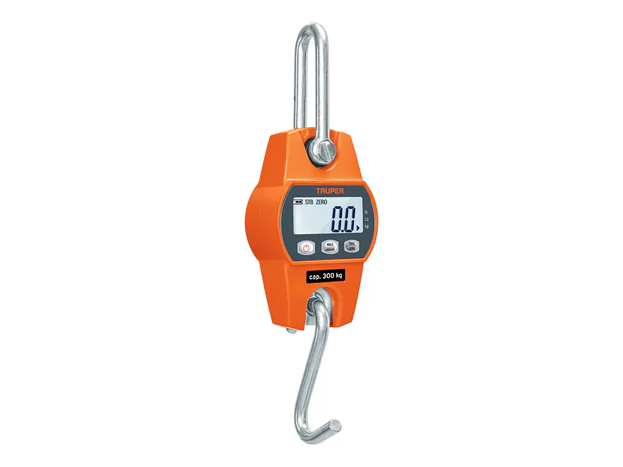 Báscula electrónica colgante Truper 100788, 300 kg