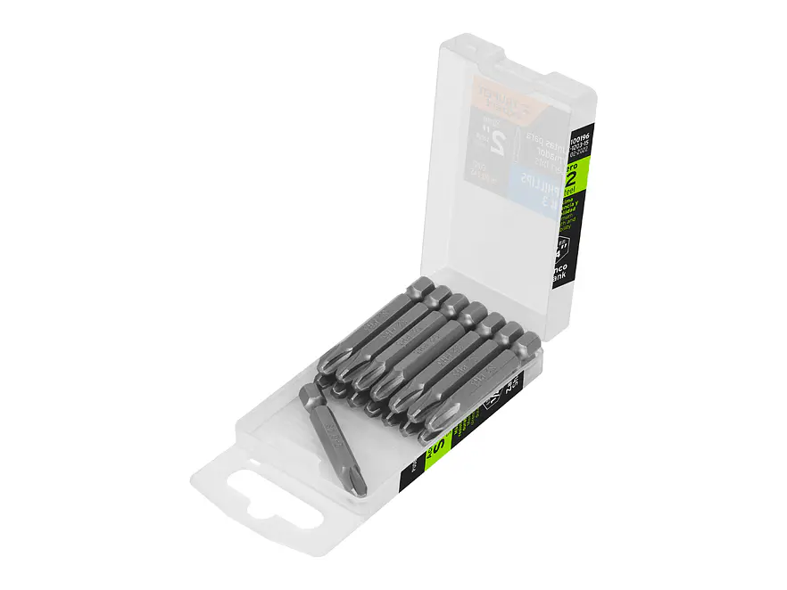 Puntas Phillips #3, 2', estuche con 15 piezas, Expert