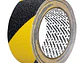 Cinta antiderrapante ama/negra con abrasivo Truper 101448, 50mm x 5m