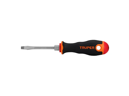 Desarmador plano 3/16 x 3', mango Comfort Grip