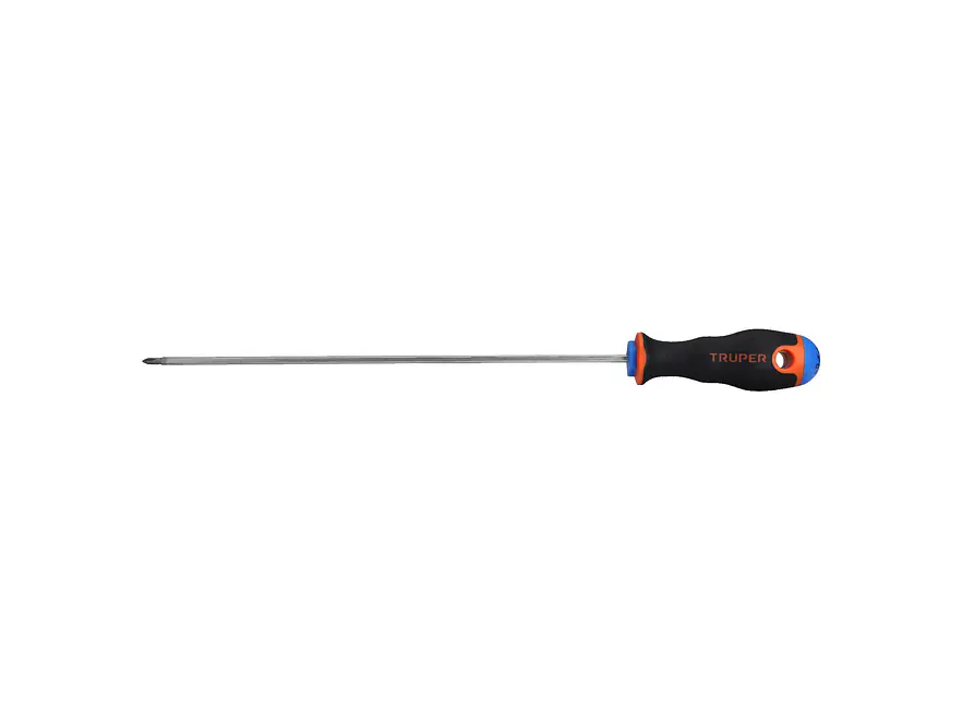 Desarmador de cruz 1/8 x 8', mango Comfort Grip