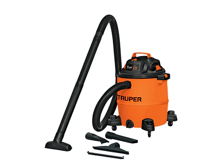 Aspiradora de 16 galones  Para Líquidos y Sólidos | Truper 101520 | ASP-16 - Foto 1 | aztools.co