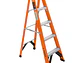 Escalera de tijera tipo ll Truper 100224 4 peldaños fibra de vidrio  - Miniatura 1 | aztools.co