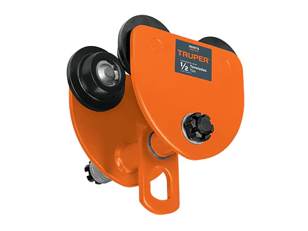 Trole de carga para vigas IPS e IPR, ajustable, 1/2 Ton