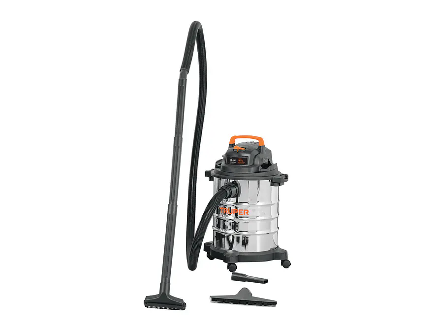 Aspiradora en acero inoxidable Truper 101523, 5 Galones - Foto 1 | aztools.co