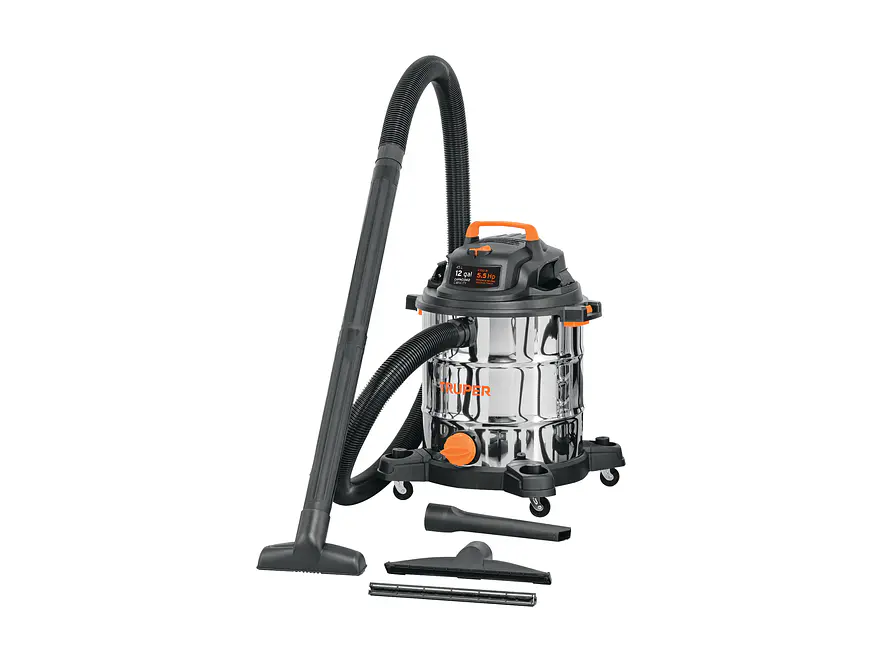 Aspiradora en acero inoxidable Truper 101524, 12 Galones - Foto 1 | aztools.co
