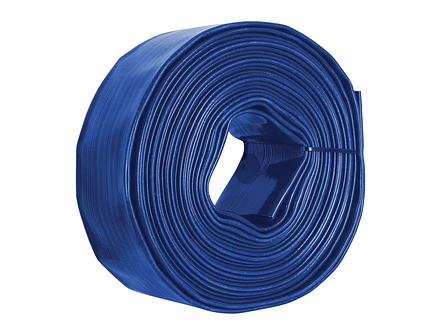 Manguera plana p/descarga de agua Truper 100866, PVC flexible, 3' x 100 m