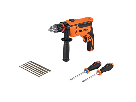 Combo rotomartillo Truper 100291 650W con brocas y desarmadores  - Foto 1 | aztools.co