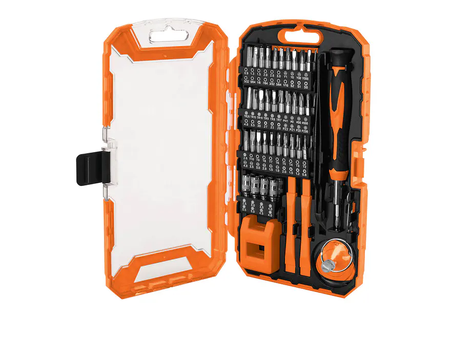 Juego para reparación de electrónica, 77 piezas Truper 100373 - Foto 1 | aztools.co