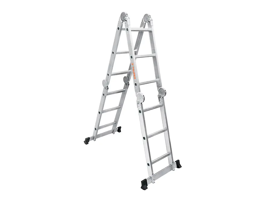 Escalera multiposición Truper 100495, 12 peldaños, Tipo I