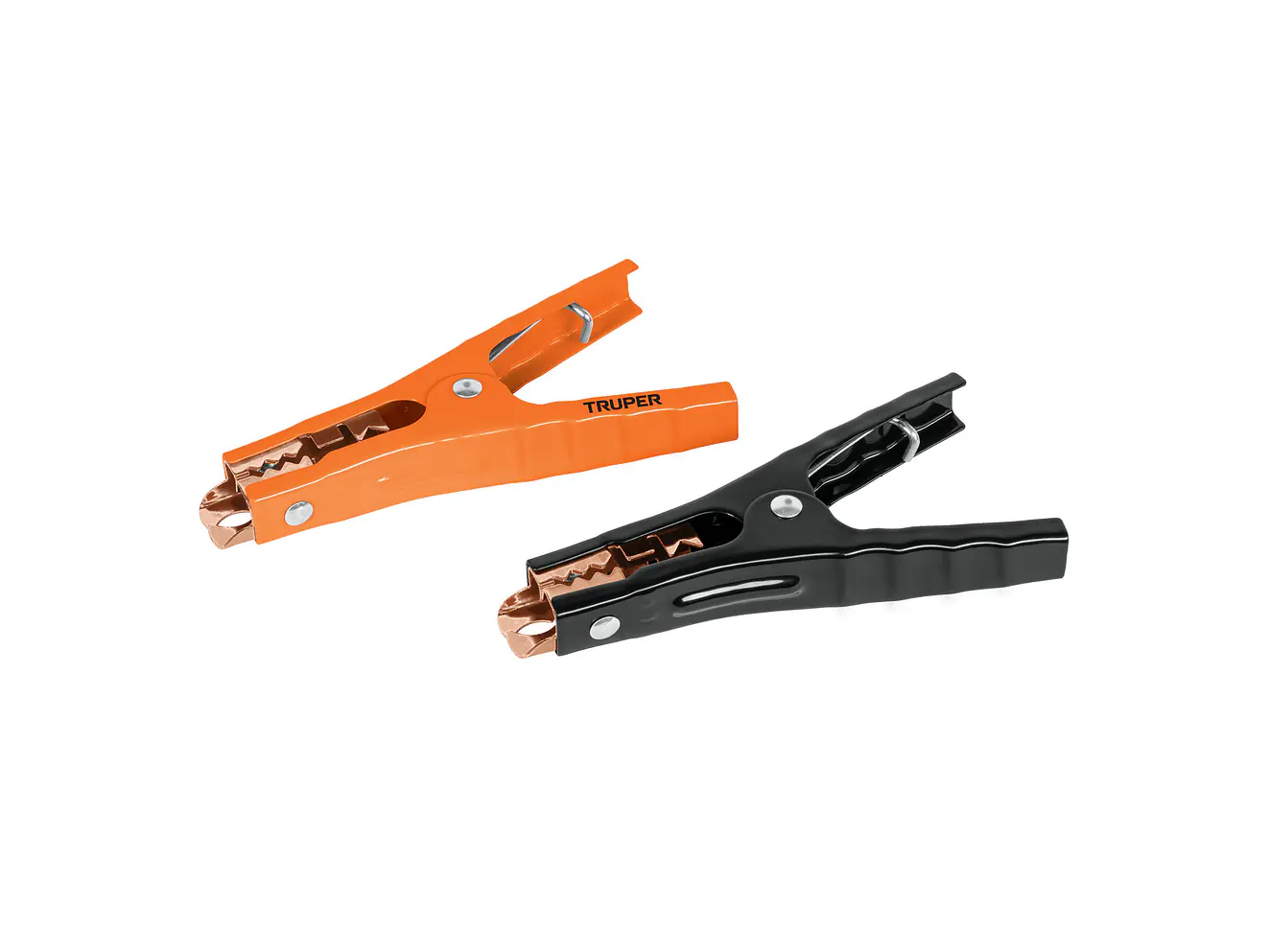 Pinzas caimán para cable pasa corriente, 2 piezas