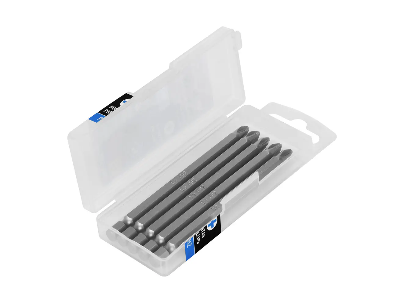 Puntas para desarmador Philips #2 largo 4', 5 pzas, Expert