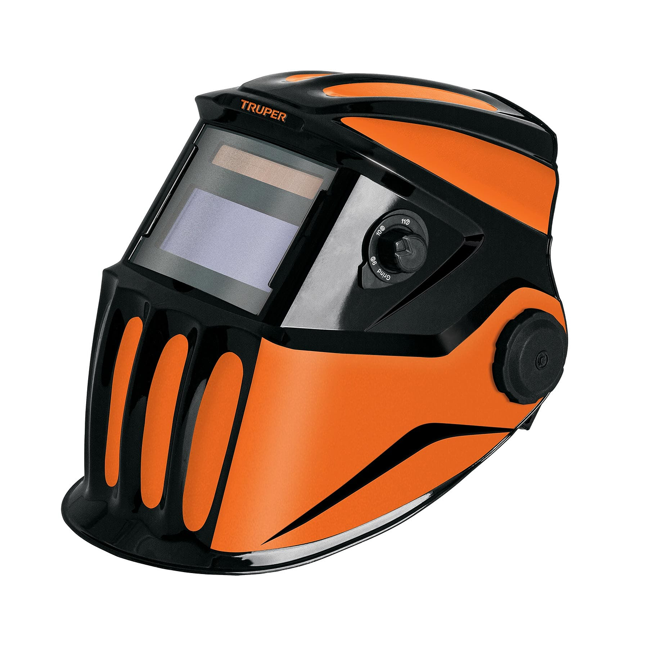 Careta electrónica soldar Truper 102228: Sombra variable 5-13, velocidad automática, peso 470g 1