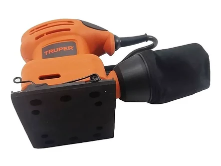 Lijadora profesional orbital Truper 16682, BSC-7 LIOR-1/4A2 naranja 60Hz 200W - Foto 3 | aztools.co