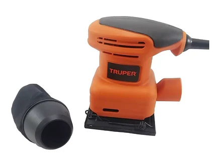 Lijadora profesional orbital Truper 16682, BSC-7 LIOR-1/4A2 naranja 60Hz 200W - Foto 5 | aztools.co
