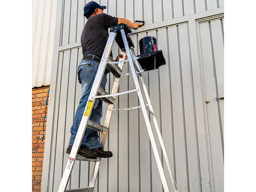 Escalera tipo tijera Truper 16743 Tipo 3 con 5 pasos con bandeja  - Foto 4 | aztools.co