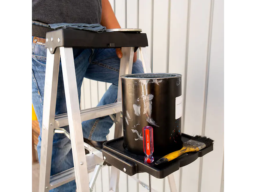 Escalera tipo tijera Truper 16743 Tipo 3 con 5 pasos con bandeja  - Foto 7 | aztools.co