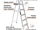 Escalera tipo tijera Truper 16743 Tipo 3 con 5 pasos con bandeja  - Miniatura 2 | aztools.co