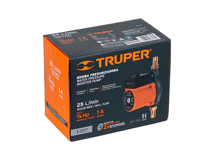 Bomba Presurizadora Truper 14635, 1/6 HP Aumenta la Presión del Agua en Casa - Foto 7 | aztools.co
